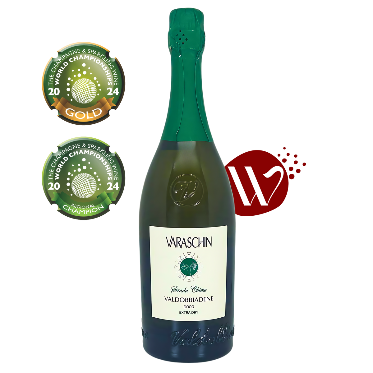 Prosecco Superiore DOCG Valdobbiadene Extra Dry 'Strada chiesa' Cantine Varaschin