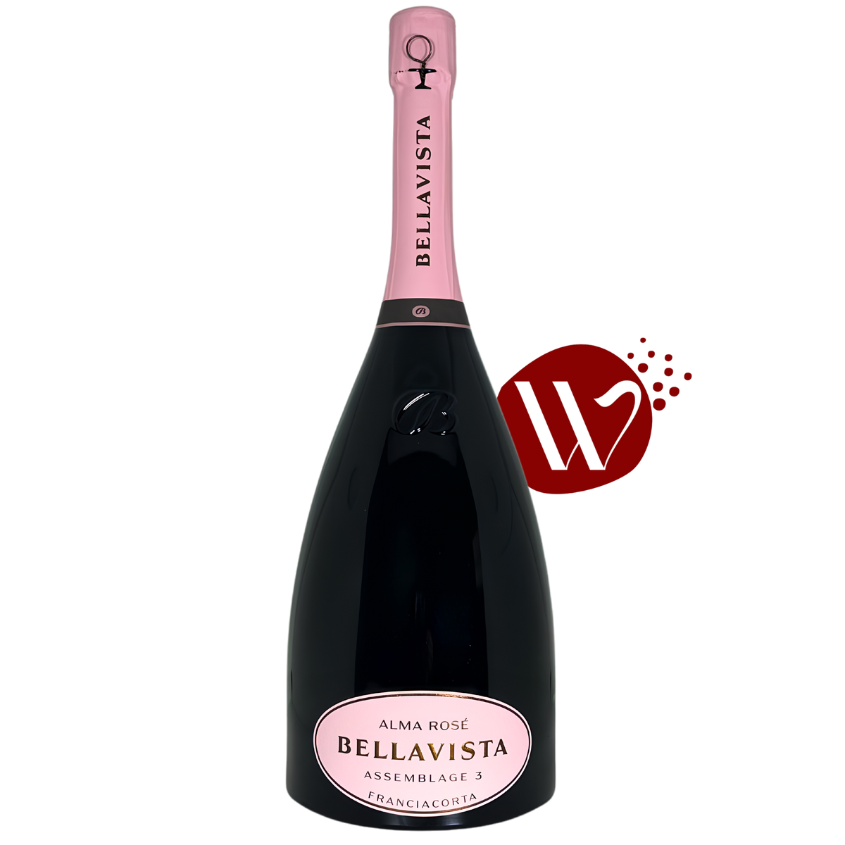 Bellavista Alma Rosé Extra Brut Franciacorta DOCG Assemblage 3 Magnum