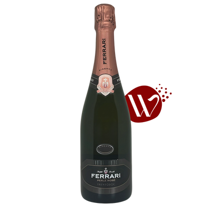 Trento DOC Spumante Brut Riserva Perlè Rosè 2017 Ferrari