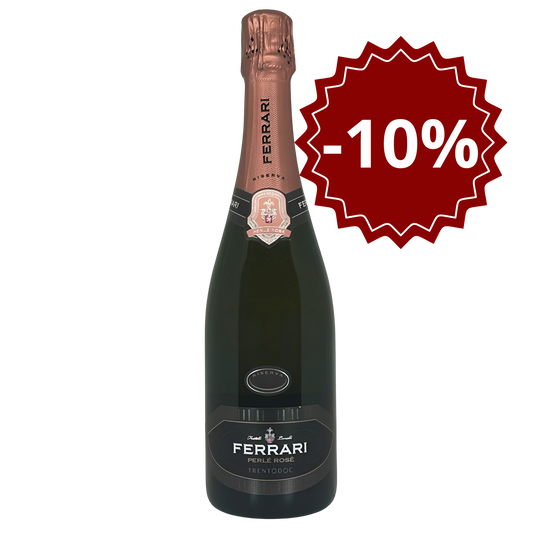 Trento DOC Spumante Brut Riserva Perlè Rosè 2017 Ferrari