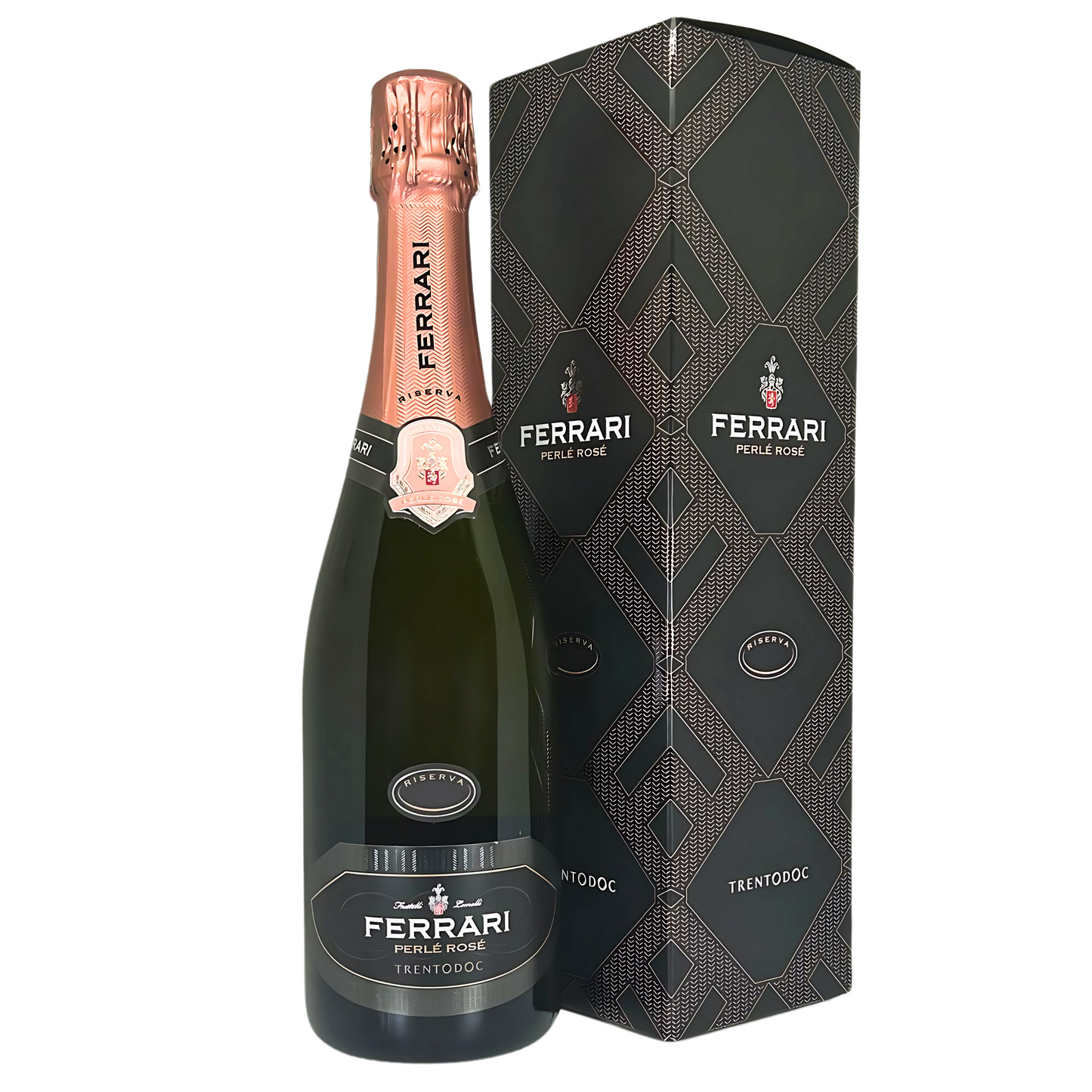 Trento DOC Spumante Brut Riserva Perlè Rosè 2017 Ferrari