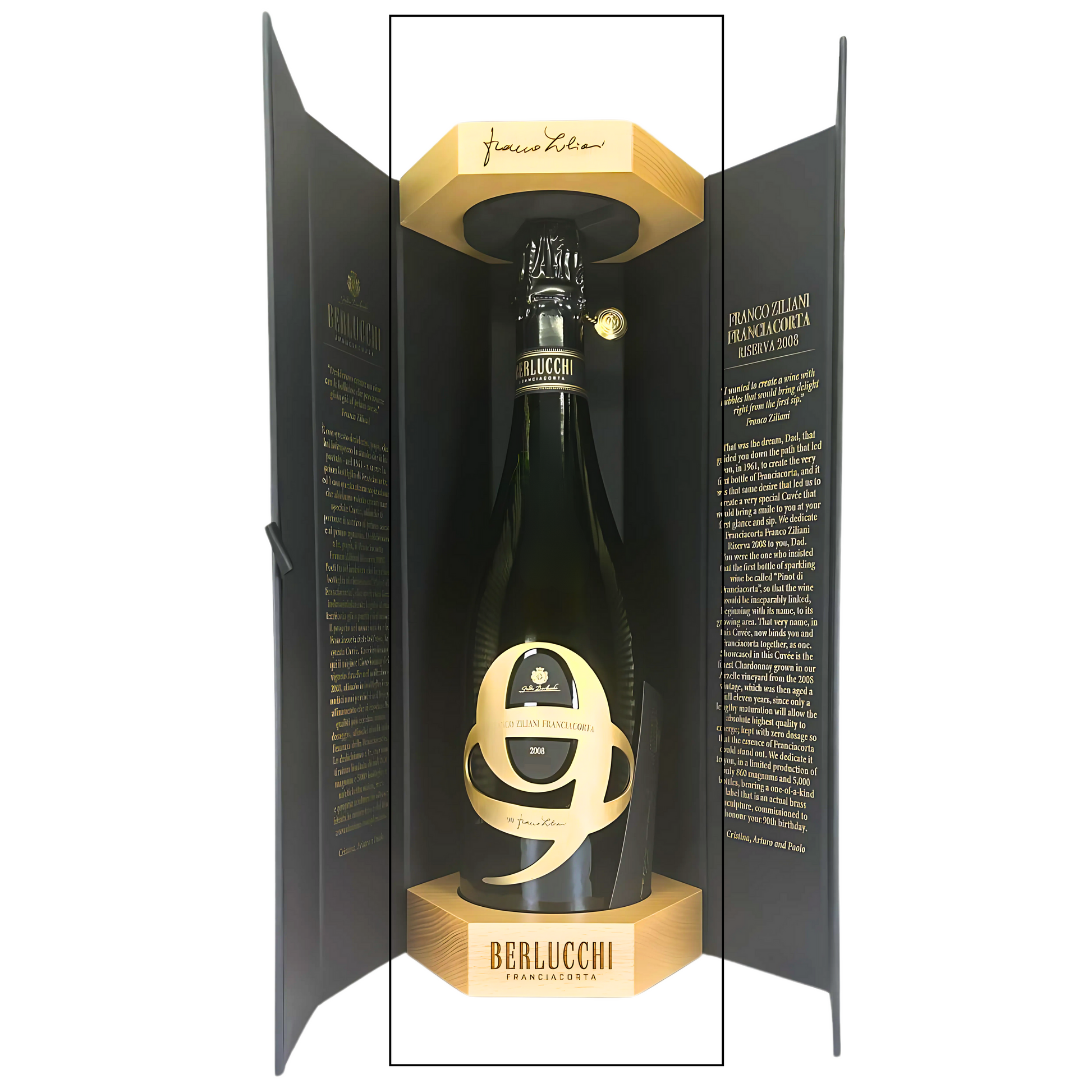 Franciacorta Riserva DOCG "Franco Ziliani" Dosaggio zero 2008 Berlucchi